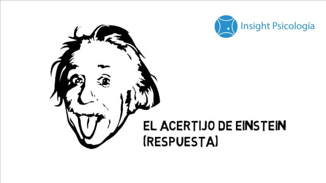 El acertijo de Einstein